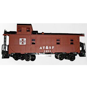 Athearn HO Model RR Caboose A.T. & S.F. Santa Fe 1951 Brown